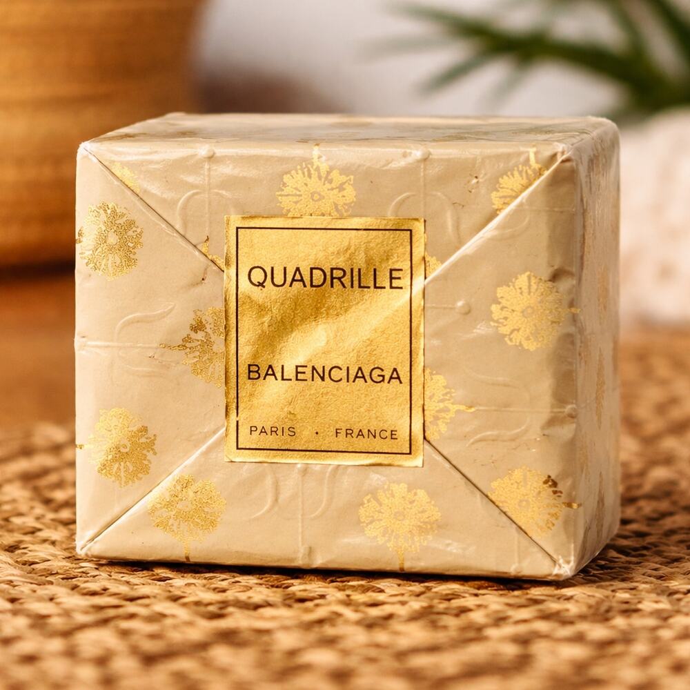Vintage Balenciaga Quadrille Perfume 1/2 oz Paris France Rare Collectible sealed